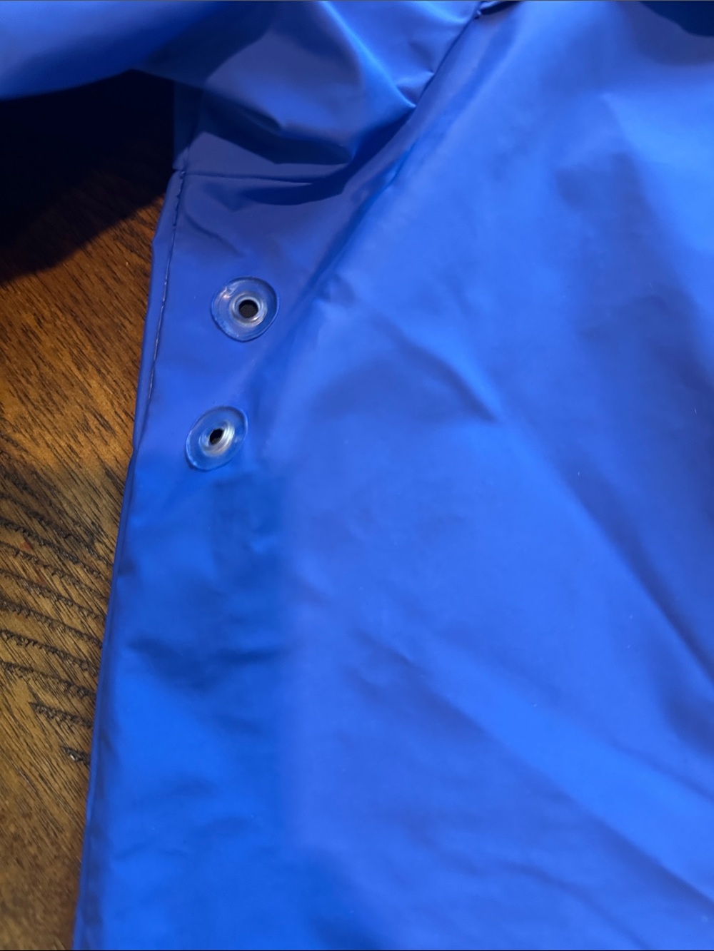 Columbia Royal Blue Hooded Raincoat - Picture 6 of 12